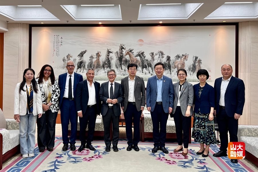 摩洛哥哈桑二世大学代表团访问山东大学